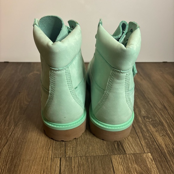 Mint Green Rare 50th Anniversary Timberland Boots - Picture 7 of 8